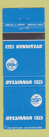 Matchbook Cover - Sylvania GTE Electricity Lighting