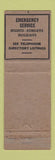 Matchbook Cover - New England Machine & Electric Pawtucket Westerly RI WEAR