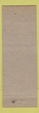 Matchbook Cover - Westinghouse Electrical Maintenance