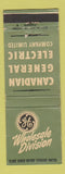 Matchbook Cover - GE Wholesale Electric  Canada WEAR