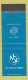 Matchbook Cover - NSF Switches Bryant May UK electrical WEAR