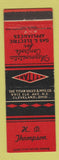 Matchbook Cover - Titan Valve Manufacturing HD Thompson Cleveland OH