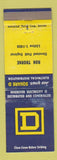 Matchbook Cover - Square D Electrical Equipment Cleveland OH Ron Thorne WEAR