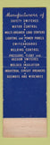Matchbook Cover - Square D Electrical Equipment Cleveland OH Bill McGrew WORN