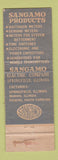 Matchbook Cover - Sangamo Electrical Products Springfield IL WEAr