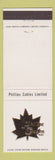 Matchbook Cover - Phillips Cables Electric Canada