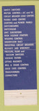 Matchbook Cover - Square D Electrical Equipment Jefferson City Rolla Columbia MO