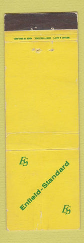 Matchbook Cover - Enfield Standard Power Cables Bryant May UK England WEAR