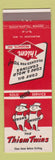 Matchbook Cover - Thiem Twins Products Krome Kote