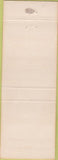 Matchbook Cover - Government Hill Auto Supply Anchorage AK yellow