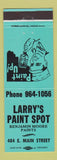 Matchbook Cover - Larry's Paint Spot Benjamin Moore