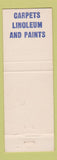 Matchbook Cover - Larry's Paint Spot Benjamin Moore