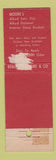 Matchbook Cover - Benjamin Moore Paint Hagerstown Lumber MD