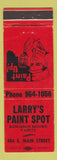 Matchbook Cover - Larry's Paint Spot Benjamin Moore