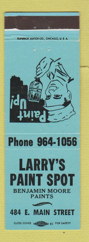 Matchbook Cover - Larry's Paint Spot Benjamin Moore