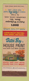 Matchbook Cover - Dutch Boy Paint Eddie's Chelmsford Center MA