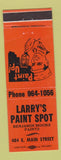 Matchbook Cover - Larry's Paint Spot Benjamin Moore #1