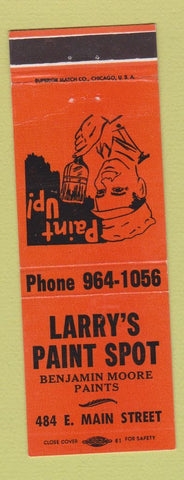Matchbook Cover - Larry's Paint Spot Benjamin Moore #1