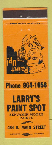 Matchbook Cover - Larry's Paint Spot Benjamin Moore #2