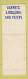 Matchbook Cover - Larry's Paint Spot Benjamin Moore #2