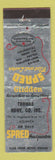 Matchbook Cover - Glidden Paint Thomas Hardware Atlanta GA WEAR
