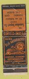 Matchbook Cover - D&H Anthracite Coal Quebec QC POOR