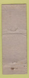 Matchbook Cover - Green Marked Coal BF Hinrichs Tractors Amboy IL WORN