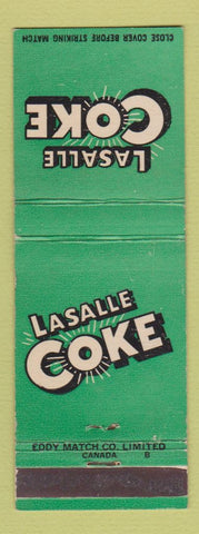Matchbook Cover - LaSalle Coke Coal Canada