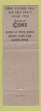 Matchbook Cover - LaSalle Coke Coal Canada