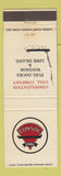 Matchbook Cover - Consol Coal Canada  WEAR