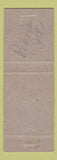 Matchbook Cover - Western Coal Fuel Peoria IL