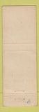 Matchbook Cover - Warmco Superfuel Coal UK England
