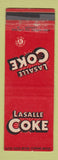 Matchbook Cover - LaSalle Coke Coal Canada TAPED