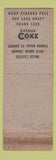 Matchbook Cover - LaSalle Coke Coal Canada TAPED