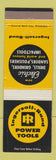 Matchbook Cover - Ingersoll Rand Power Tools