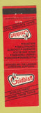 Matchbook Cover - Goldblatt Trowel Trade Tools New Zealand