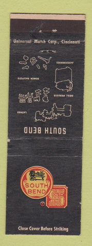 Matchbook Cover - South Bend Tools IN Lathe #1