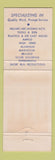 Matchbook Cover - Mart's Tool and Die Welding Detroit MI