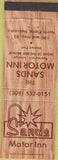 Matchbook Cover - Sands Motor Inn North Platte NE