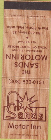 Matchbook Cover - Sands Motor Inn North Platte NE