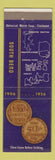 Matchbook Cover - South Bend Tools IN Bench Shapers Milling