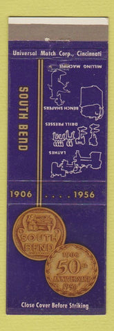 Matchbook Cover - South Bend Tools IN Bench Shapers Milling
