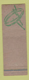 Matchbook Cover - Barnes Metal Cutting Saws Detroit MI