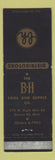 Matchbook Cover - BH Tool and Supply Detroit MI WEAR