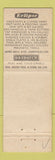 Matchbook Cover - Eclipse Hack Saw Blades Bryant May UK WEAR