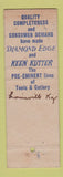 Matchbook Cover - Shapleigh's Tools Cutlery Louisville KY