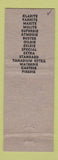 Matchbook Cover - Columbia Tool Steel Company Cleveland OH