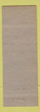 Matchbook Cover - United Tool Salvage New York City