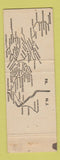 Matchbook Cover - Red Hill Grinding Wheel Corp Pennsburg PA WEAR