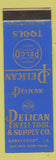 Matchbook Cover - Pelican Pelco Well Tool Supply Shreveport LA WEAR